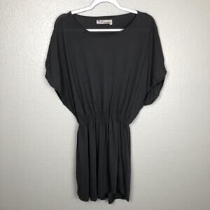 291 Venice California Size 02 Mini Dress Tunic Top Flowy Sleeves Cinched Waist